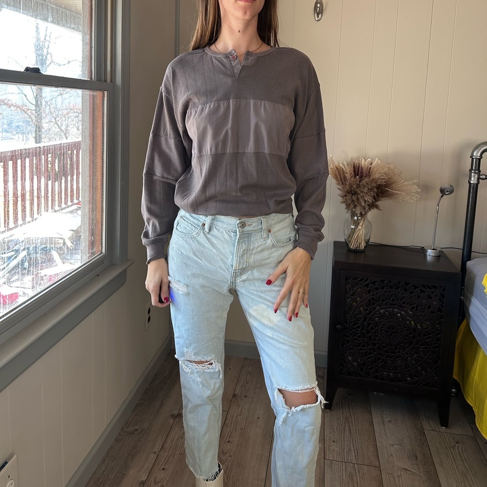 Vintage Gray Sweatshirt